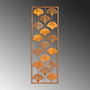 Wallity Fan Escultura de Pared Multicolor de Metal